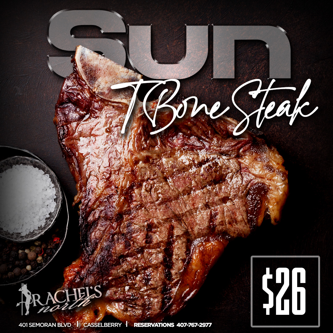 T-bone steak Sunday