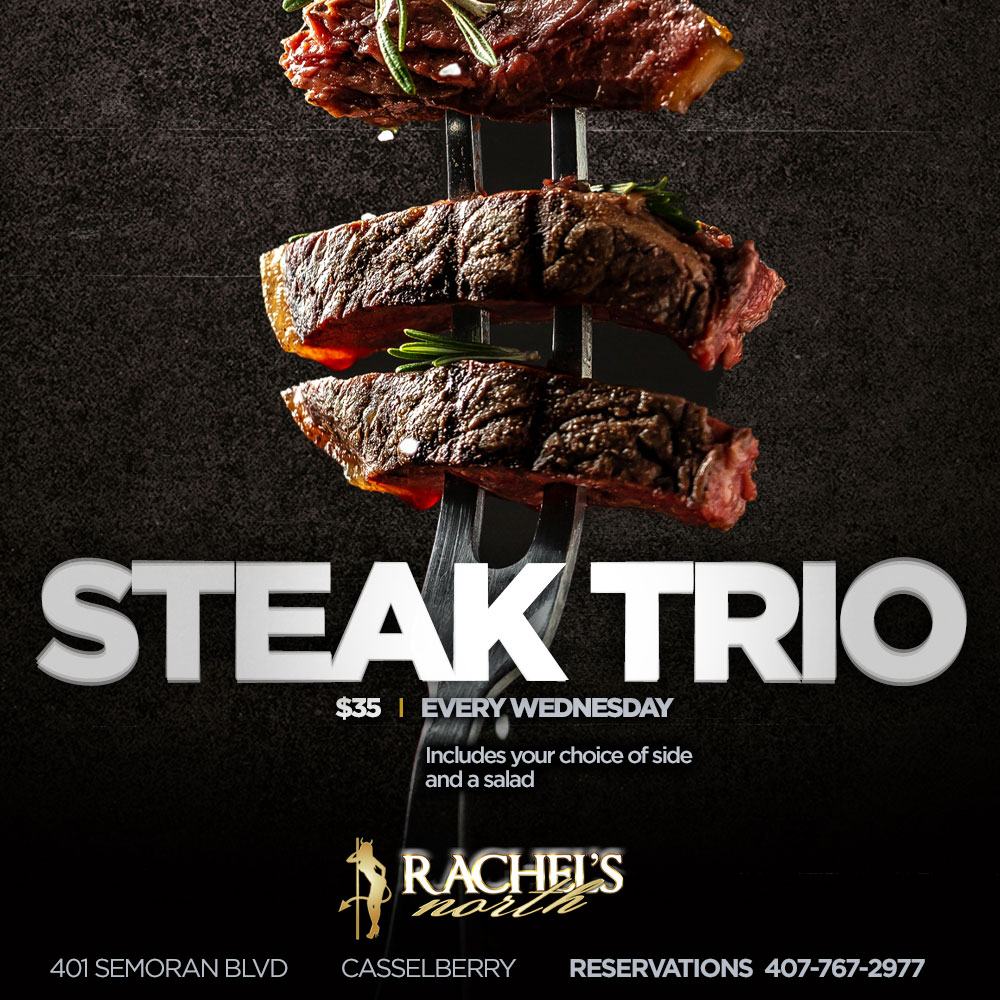 Steak Trio Wednesday