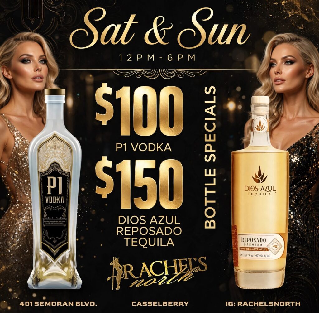 Saturday & Sunday Specials